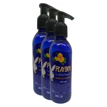 Pure Edible Massage Oil 120ml Portakal Aromalı Masaj Yağı X 3 Adet