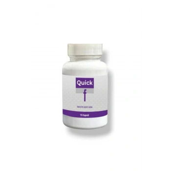 Quick F 15 İnce Bir Görünüm ca İçin Diyet Takviyesi x 1 adet