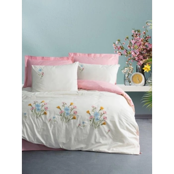 Ranforce Çift Kişilik Nev Takımı Delbin Pembe