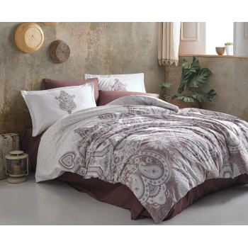 Ranforce Nev Takımı Çift Kişilik Azka v2 Kahve