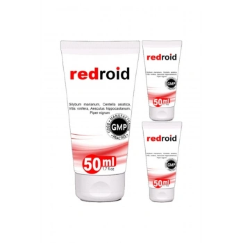 Redroid 3lü Paket Hemeroid Masaj Kremi Baağsur Için 50 ml Özel Krem