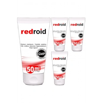 Redroid 4 Adet Hemeroid Masaj Kremi 50 ml Özel Krem