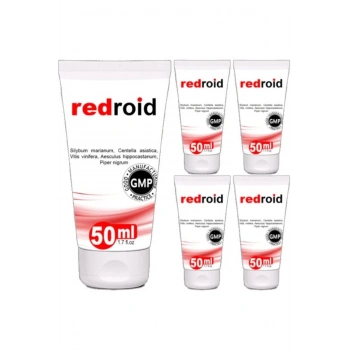 Redroid 5li Paket Hemeroid Masaj Kremi 50 ml Özel Krem