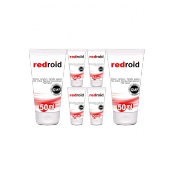 Redroid 6lı Paket Hemeroid Masaj Kremi 50 ml Özel Krem