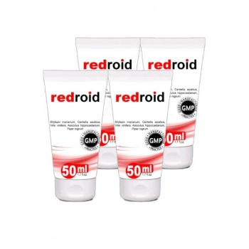 Redroıd Hemeroıd sel Özel Masaj Bakım Kremi 50 ml x 4 adet