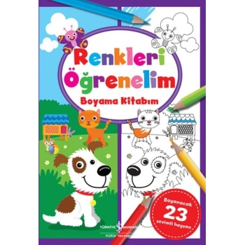Renkleri Öğrenelim Boyama Kitabım