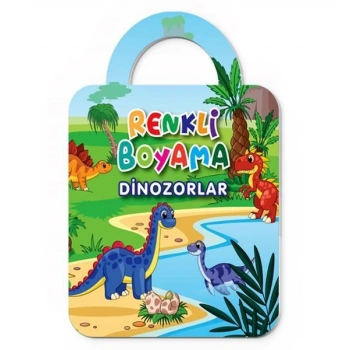 Renkli Boyama Dinozorlar