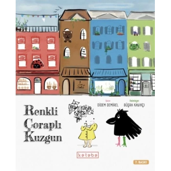Renkli Çoraplı Kuzgun