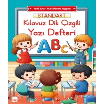 Renkli Standart Kare Çizgili Yazı Defteri A4 Ebat