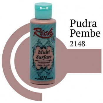 Riculti Surface 2148 Pudra Pembe Akrilik Boya 120 cc