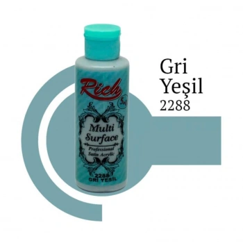 Riculti Surface 2288 Gri Yeşil Akrilik Boya 120 cc