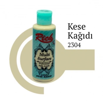 Riculti Surface 2304 Kese Kağıdı Akrilik Boya 120 cc