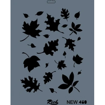 Rich New Seri N-460 Stencil 35x25 cm