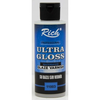 Rich Ultra Gloss Su Bazlı Sır Vernik 120 cc