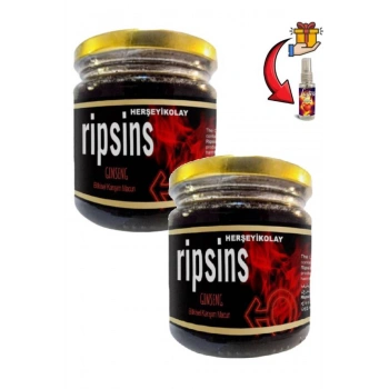 Ripsins Çoban Çökertenli Erkeklere Özel Güçlenme Takviyesi 240 gr x 2 ad + Lustra Masaj Yağı