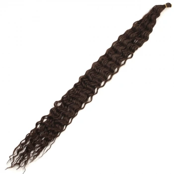 Rus Afro Dalgası Saç / Kahverengi