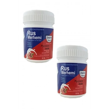 Rus Merhemi Tüy Azaltıcı Ve  Edici Kremi 50 ml X 2 Adet