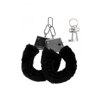 Samur Siyah Aşk Kelepçesi Tüylü