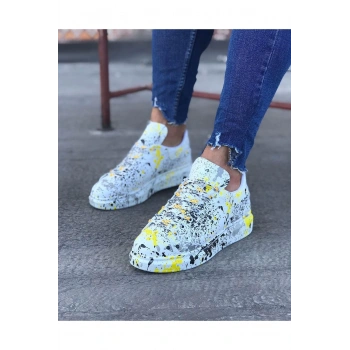 Sarı Renkli Erkek Casual Ayakkabı