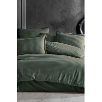 Saten Çift Kişilik Nev Takımı Haki