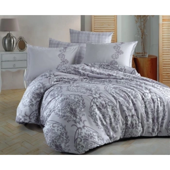 Saten Çift Kişilik Nev Takımı Olinda v1 Lila