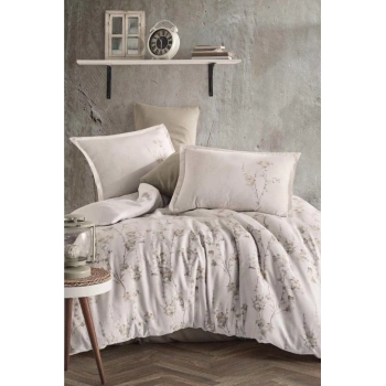 Saten Çift Kişilik Nev Takımı Terra V1 Kahve