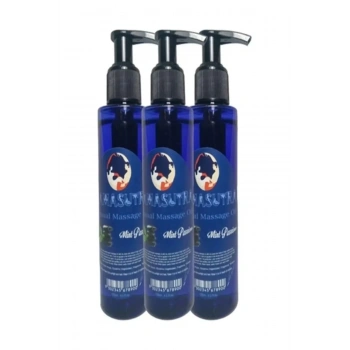 Sensual Nane Masaj Yağı 125 ml - Mint Massage Oıl X 3 Adet