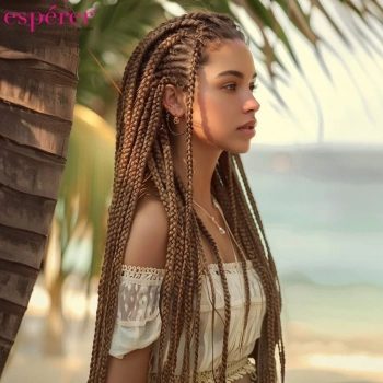 Sentetik Örgülük Saç Esperer 100 Gr. / Karamel