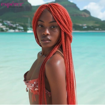 Sentetik Örgülük Saç Esperer 100 Gr. / Kırmızı