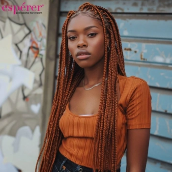 Sentetik Örgülük Saç Esperer 100 Gr. / Kızıl Bakır