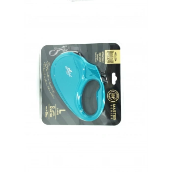 Seri Otomatik Makaralı Köpek Gezdirme 50 kg / 5 M Turkuaz