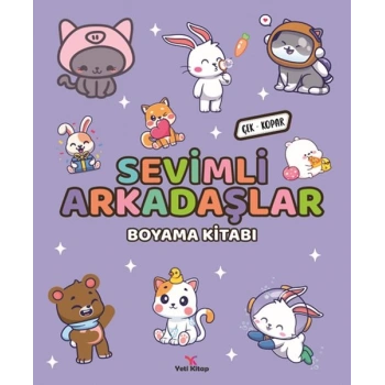 Sevimli Arkadaşlar Boyama Kitabı