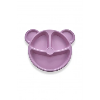 Sevimli Ayıcık 3 Bölmeli  Tabağı Tabldot