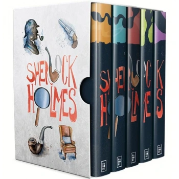 Sherlock Holmes Serisi Kutulu Set - 5  Takım