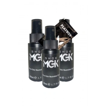Shoe 3 Tane Birden 50 Ml Ölçek Ayak Kokusuna Ve Ayakkabılara Bakım Spreyi + Yanında Jel