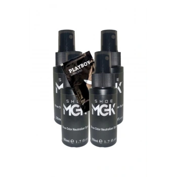 Shoe 4 Tane Ayak Kokusu 50 Ml Ölçek Ayakkabılara Bakım Spreyi + Yanında Jel