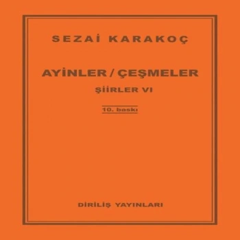 Şiirler 6 - Ayinler Çeşmeler