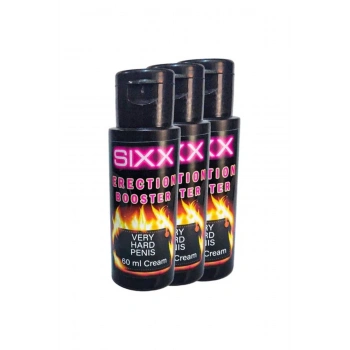 Sixx 3tane Erkeklere Özel Extra Destek Kremi 60 ml