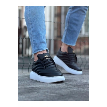 Siyah Cilt Erkek Casual Ayakkabı