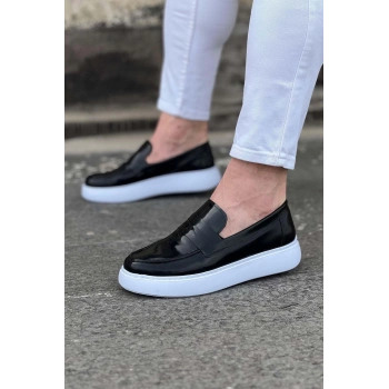 Siyah Rugan Erkek Casual Ayakkabı