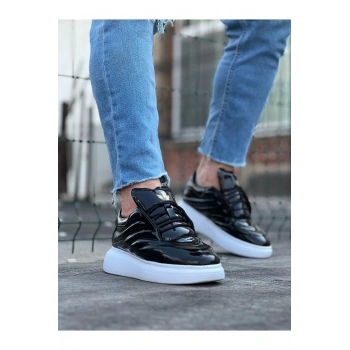 Siyah Rugan Erkek Casual Ayakkabı