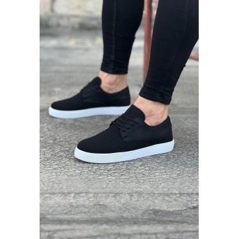 Siyah Triko Erkek Casual Ayakkabı