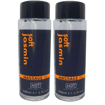 Soft Jasmin Massage Oil 400 ml Aromalı rotik Masaj Yağı X 2 ADET