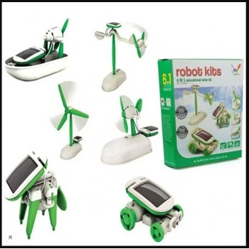 Solar Robot Mucit Kiti - 6 in 1