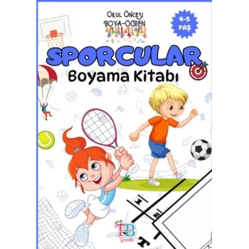 Sporcular Boyama Kitabı