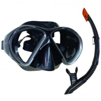 Dalış Maskesi ve Snorkel Yetişkin - 51711-SİYAH