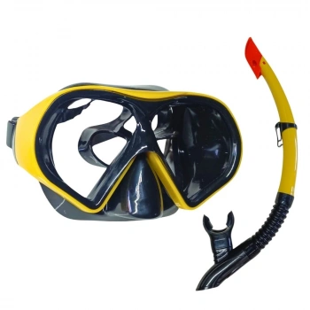 Dalış Maskesi ve Snorkel Yetişkin - 51713-SARI