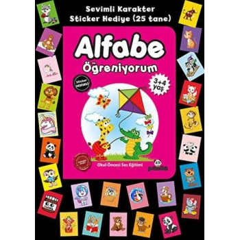 lı 3+4 Yaş Alfabe Öğreniyorum