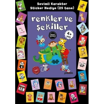 lı 4+ Yaş Renkler ve Şekiller