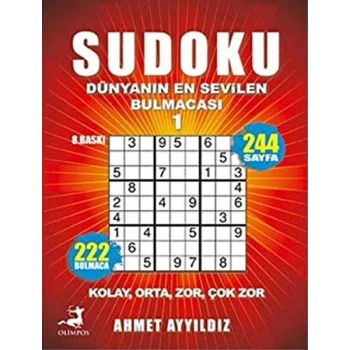 Sudoku Dünyanın En  Bulmacası 1